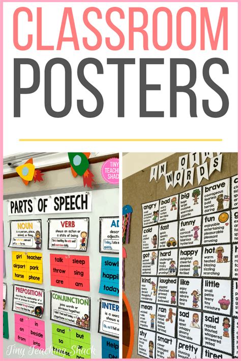 Preschool Classroom Posters Printables