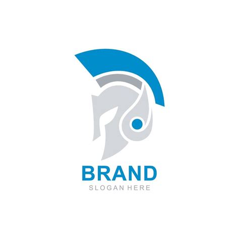 Spartan Helmet Logo Design Template Inspiration Pro Vector 16700968 Vector Art at Vecteezy