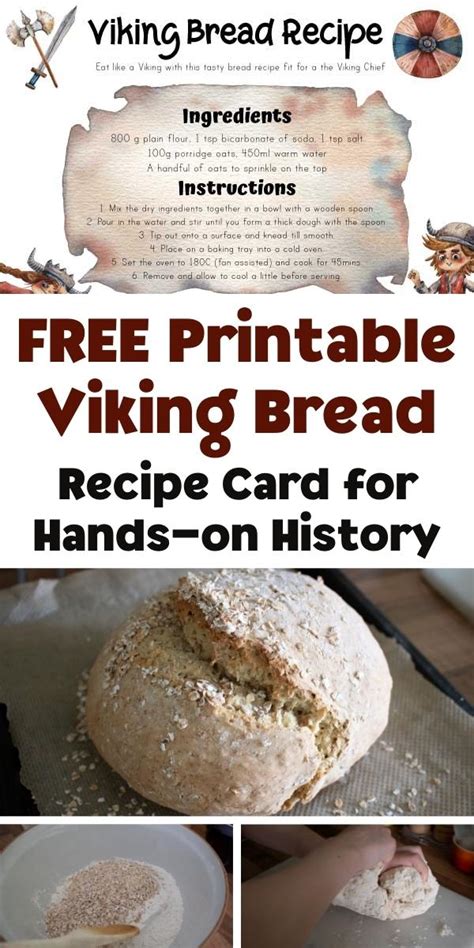 Viking Bread Recipe for Kids to Cook