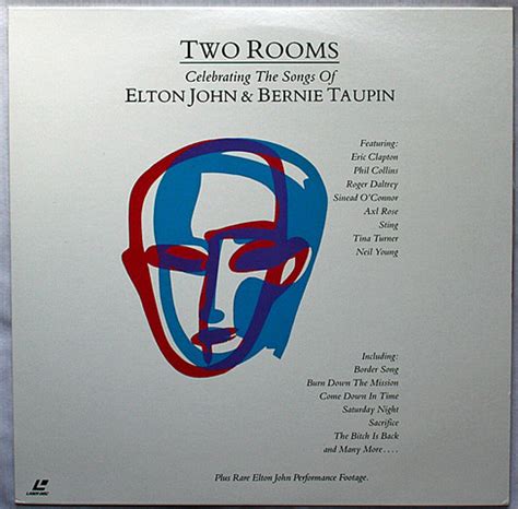 Two Rooms Celebrating The Songs Of Elton John & Bernie Taupin (1991, Laserdisc) - Discogs