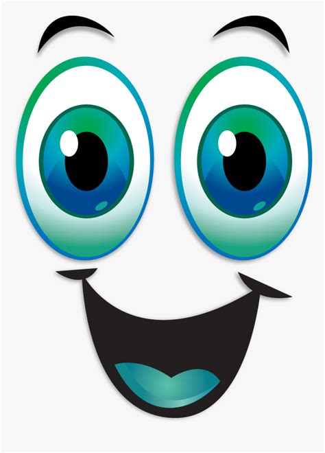 Eyes Clip Art Smiley - Happy Eye Cartoon Clipart, HD Png Download ...