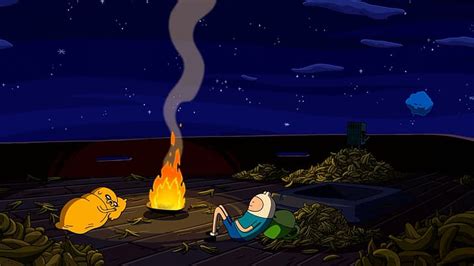 HD wallpaper: Adventure Time, Jake, campfire, Chill Out | Wallpaper Flare