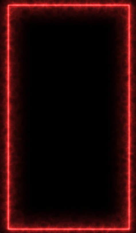 NEON FRAME, black, border, light, oneplus, red, HD phone wallpaper | Peakpx