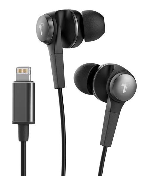 Thore Apple iPhone Earbuds with Microphone (Bass Booster V120) MFi ...