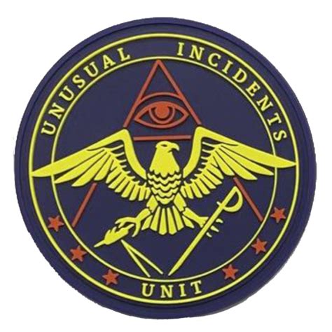 SCP Unusual Incidents Unit PVC Patch 3″x 3″ - Goon Raccoons