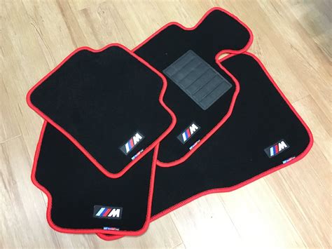 BMW F10 5 Series Installed Custom Fitted M-Sport Floor Mat