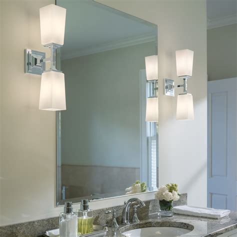 The Right Height for Your Bathroom Wall Sconce