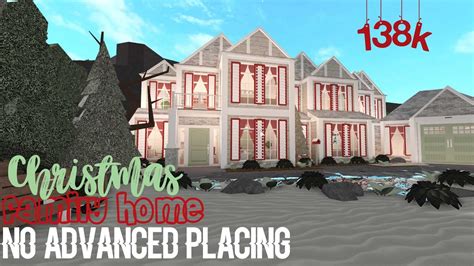 Christmas House Bloxburg 20 K 2023 Latest Ultimate The Best Famous | Christmas Greetings Card 2023