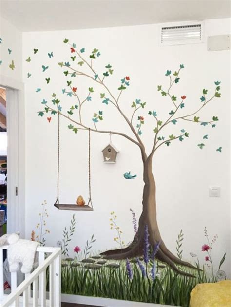 Tree Wall Painting, Tree Wall Art, Mural Painting, Tree Art, Wall Paintings, Wall Sticker Design ...