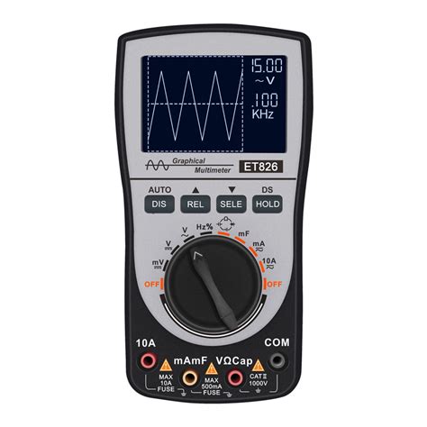 ET826 Digital Multimeter Oscilloscope Auto Range Direct Current/AC Voltage Current Meter ...