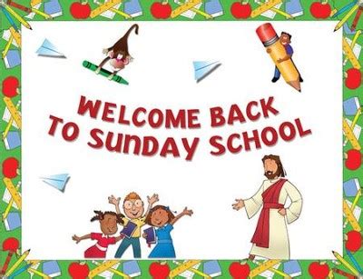 Instant Bulletin Board - Welcome Back to Sunday School - PDF Download [Download]: RoseKidz ...