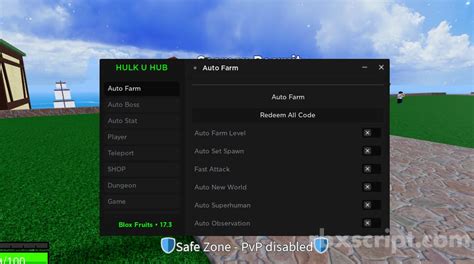 Blox Fruits GUI: Auto Farm, Fast Attack & More Scripts | RbxScript