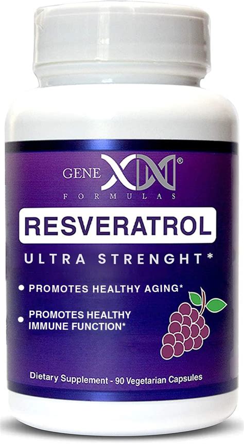 Amazon.com: GENEX Resveratrol Supplement Japanese Knotweed 1500mg, Organic Trans-Resveratrol ...