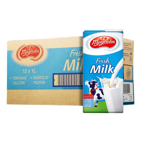 Magnolia UHT Milk 1L (Carton of 12) - KIASU MART