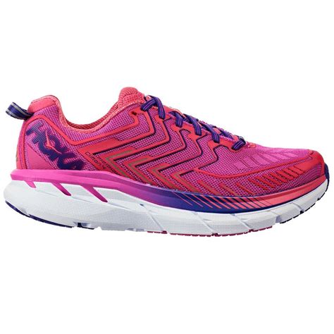 Trail running shoes Hoka One One Clifton 4 Woman fuchsia | EN