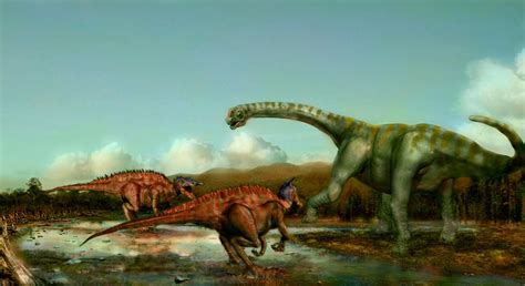 Siamosaurus Suteethorni and Phuwiangosaurus by gogman on DeviantArt