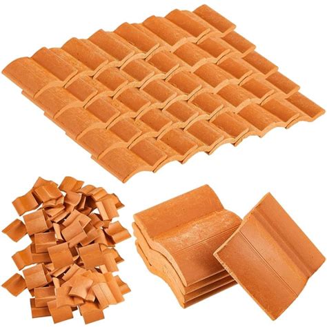 Roof Tiles Model Building Set Miniature Tiles Roof Tiles Shingles Tile ...