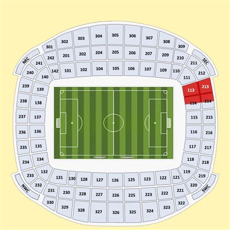 Manchester City Academy Stadium Seating Plan