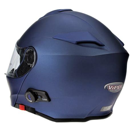 VIPER RS-V171 BLINC BLUETOOTH FLIP FRONT MOTORBIKE MOTORCYCLE HELMET ...