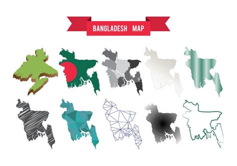 Free Bangladesh Map Vector 125607 Vector Art at Vecteezy