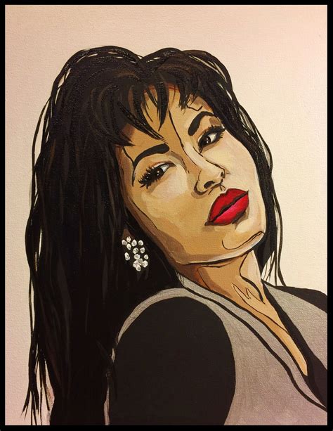 Selena Quintanilla Easy Drawings