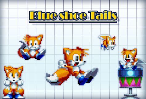 Blue Shoe Tails [Sonic Mania] [Mods]