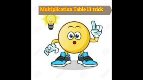 Multiplication Table 13 trick || Multiplication Table 13 easy way|| 13 times table - YouTube