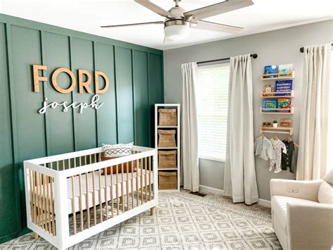 Modern Board and Batten Wall Nursery - Project Nursery