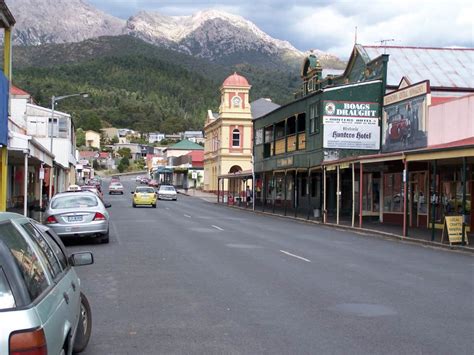 Queenstown Tasmania / Queenstown Football Ground - Donation - Tasmania ...