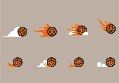 Tire Burnout Vector Art, Icons, and Graphics for Free Download