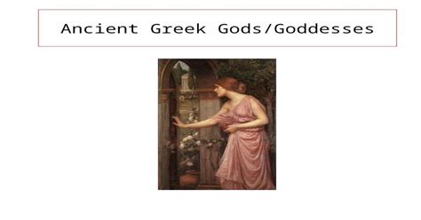 (PPT) Ancient Greek Gods/Goddesses Aphrodite THE GODDESS OF LOVE has an ...