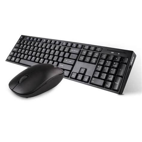 Wireless Multimedia Keyboard and Mouse Combo, Black Nepal | Ubuy