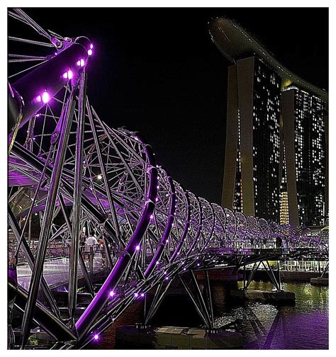 The Helix Bridge Photograph by Christopher Grace - Fine Art America