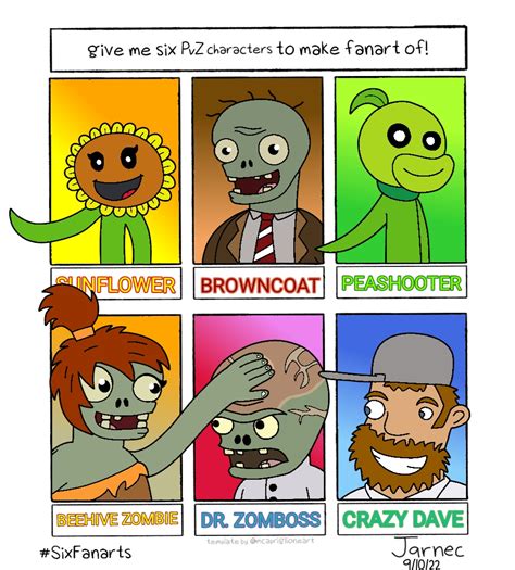 PvZ Characters by Jarnec on DeviantArt