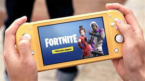 ¿se puede jugar a FORTNITE en una Nintendo SWITCH Lite ? 😐 - YouTube