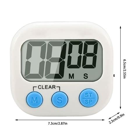 Kids Timer Mul Ti Functional Electronic Timer Time Management Mag Netic Digital Visualization ...