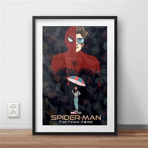 Spiderman: Far From Home Illustrated Posters on Behance