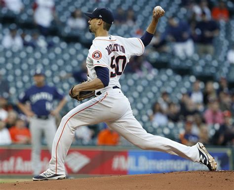 Pitcher Charlie Morton Could Help the Astros, if He Stays Healthy - The New York Times