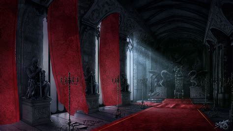 Dracula Castle Concept Art, IAM BANKMAN | Dracula castle, Vampire castle, Vampire castle interior