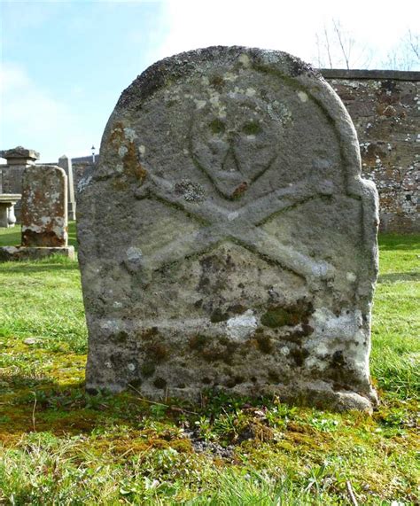 West Linton Graveyard: Oldest Gravestone