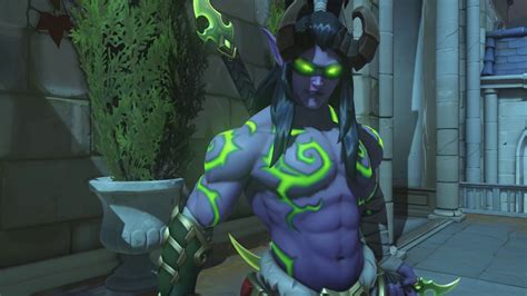 Illidan Genji Skin Spotlight | Blizzcon 2019 Overwatch Legendary Skin - YouTube