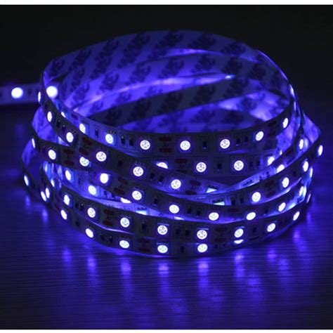 ultraviolet led strip(365nm uv LED Strips)5M/reel high-quality 365nm uv ...