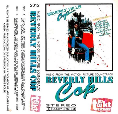 Music From The Motion Picture Soundtrack "Beverly Hills Cop" (1993 ...