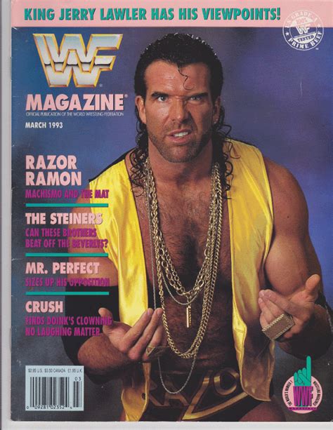 RetroJunkiiies: WWF Magazine March 1993, Razor Ramon