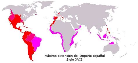 Máxima extensión del Imperio Español (Siglo XVII). | History of portugal, Oceania travel, Spain food