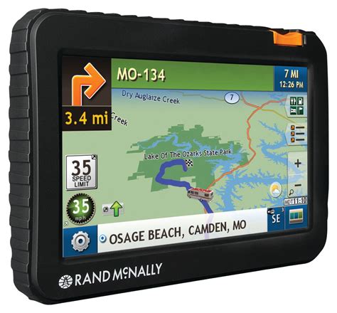 Rand McNally RVND 7720 LM 7" RV GPS with Lifetime Map Updates Black ...