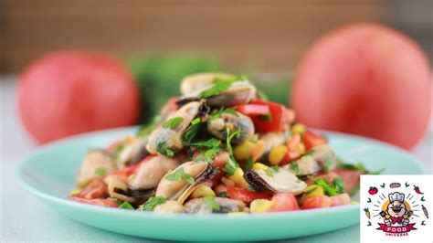 Mussel salad - YouTube