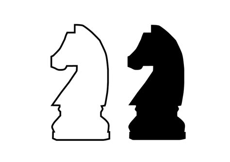 Chess Piece Knight Graphic by Evand · Creative Fabrica