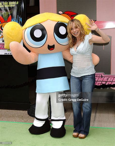 Tara Strong & Bubbles during "The Powerpuff Girls Movie" Premiere at ...