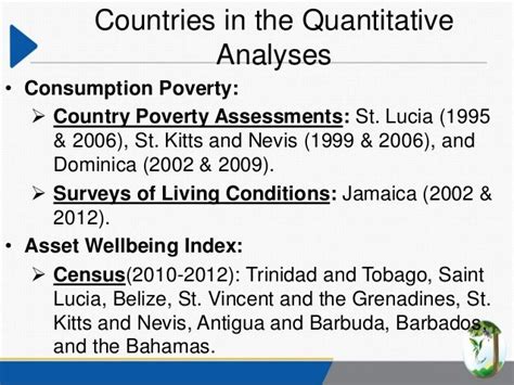 Poverty and Inequality in the Caribbean - Key Findings